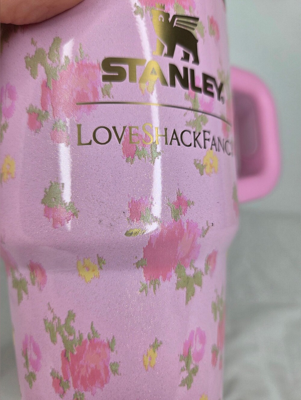 STANLEY 20oz for Love Shack Fancy Ibiza Sunset Pink Tumbler Limited Edition - Picture 9 of 12